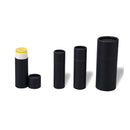 5Pcs/lot Kraft Paper Push Up Tubes Biodegradable Cardboard Cosmetic Cylindrical Packaging Lip Balm Deodorant Container