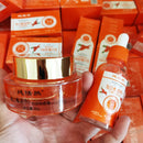 Carrot Face Cream & Serum Set – Moisturizing, Anti-Aging & Brightening