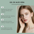 Aloe Vera Gel Reduce Redness Moisturizing Nourishing Skin Relieve Dryness Sun After Repair Strengthen Skin Barrier Face Care