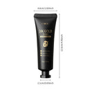 LAIKOU Mascarilla de colágeno de caracol de oro de 24 quilates, mascarilla facial exfoliante, antiarrugas, blanqueadora, elimina puntos negros, mascarilla facial desprendible, producto para la piel