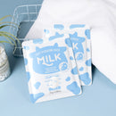 LAIKOU Milk Silky Hydrating Mask Brightening Collagen Sheet Mask Anti-Age Skin Care Moisturizing Face Mask 25g*20pcs