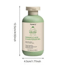 Gel exfoliante facial: limpiador profundo de poros, hidratante y blanqueador.