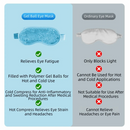 Reusable Hot and Cold Gel Eye Mask