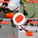 UICE 1pc Ice Hockey Pucks  65mm Roller Road Wear Resistant Rubber Team Hockey Professional Training Ball Hockey Practice Ball