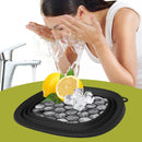 Bol de bain de glace pliable pour le visage pour femmes et jeunes filles, outil de soins de la peau du visage, lavabo de thérapie par le froid en silicone, bol de trempage facial portable
