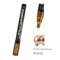 Eco-Friendly Dspiae Mka Super Metallic Markers Art Supply - Soft Tip in Pink, Orange, Red, Blue, Green, Silver, Gold