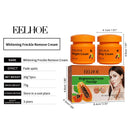 EELHOE Day Night Face Cream Papaya Day Night Even Skin Tone Corrector Removing Blemish Bleaching Nourishing Face Care Cream 1set