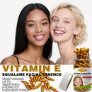 Vitamin E + Squalane Face Serum – Deep Moisturizing & Skin Brightening Essence | Anti-Dryness & Plant-Based Glow Boost