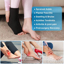 AOLIKES 1PCS Ankle Ice Pack for Injuries Reusable Ice & Hot Therapy Premium Gel 360° Full Coverage for Sprained Ankle Injuries