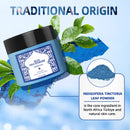Polvo espumoso marroquí 120 g: mascarilla exfoliante mineral para rostro y cuerpo. Limpieza profunda y nutrición de 15 minutos con fórmula de hoja de perilla.