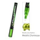 DSPIAE MKA Super Metallic Marker Brush Pen Environment-friendly Water-based Soft Head Sliver Gold Pink Red Blue Green Orange new
