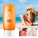 LAIKOU Protector solar facial FPS 50+, protector solar facial de doble tubo, multiefecto Pa+++, 50 g