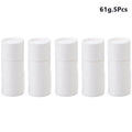 5Pcs/lot Kraft Paper Push Up Tubes Biodegradable Cardboard Cosmetic Cylindrical Packaging Lip Balm Deodorant Container
