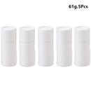 5Pcs/lot Kraft Paper Push Up Tubes Biodegradable Cardboard Cosmetic Cylindrical Packaging Lip Balm Deodorant Container