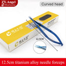 Ophthalmic Microscopic Instruments Scissors+Needle Holder+Tweezers with Surgical Box Titanium Alloy Ophthalmic Surgical Tools