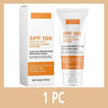 Protector solar facial y corporal no graso FPS 100+, bloqueador solar facial con protección UVA y UVB, crema bloqueadora solar antienvejecimiento para verano y playa.