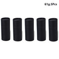 5Pcs/lot Kraft Paper Push Up Tubes Biodegradable Cardboard Cosmetic Cylindrical Packaging Lip Balm Deodorant Container