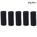5Pcs/lot Kraft Paper Push Up Tubes Biodegradable Cardboard Cosmetic Cylindrical Packaging Lip Balm Deodorant Container