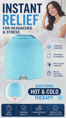 Cooling Migraine Relief Cap | Reusable Hot & Cold Gel Therapy Head Wrap